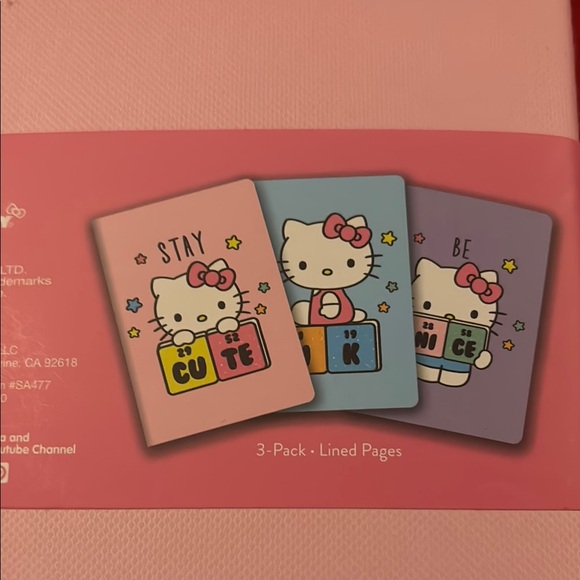 Hello Kitty Notebook Trio - Picture 3 of 6